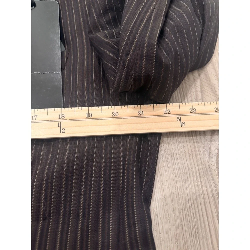 Ted Baker Endurance Mens Brown Pinstripe Wool‎ Cashmere Suit Jacket Blazer NWT